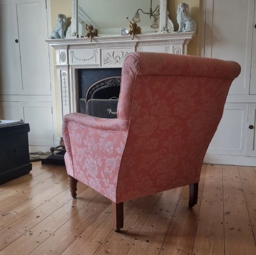 19TH CENTURY BUTTONBACK ARMCHAIR - ADDITIONAL PHOTO 5