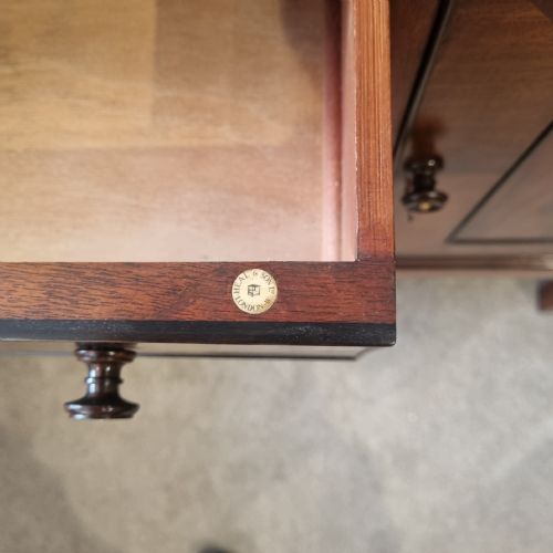 A 1930S MAHOGANY AND EBONY SIDEBOARD BY HEALS OF LONDON - ADDITIONAL PHOTO 2