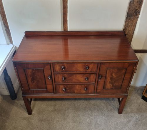 A 1930S MAHOGANY AND EBONY SIDEBOARD BY HEALS OF LONDON - ADDITIONAL PHOTO 7