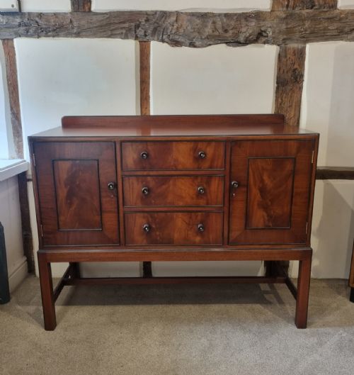 A 1930S MAHOGANY AND EBONY SIDEBOARD BY HEALS OF LONDON - ADDITIONAL PHOTO 11