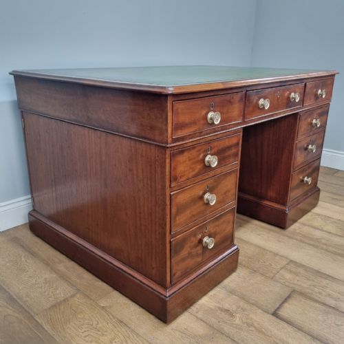 ANTIQUE MAHOGANY PARTNERS DESK GEORGE III CIRCA 1800 - ADDITIONAL PHOTO 16