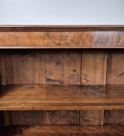 FINE PAIR OF WALNUT OPEN BOOKCASES CIRCA 1880 - ADDITIONAL PHOTO 14