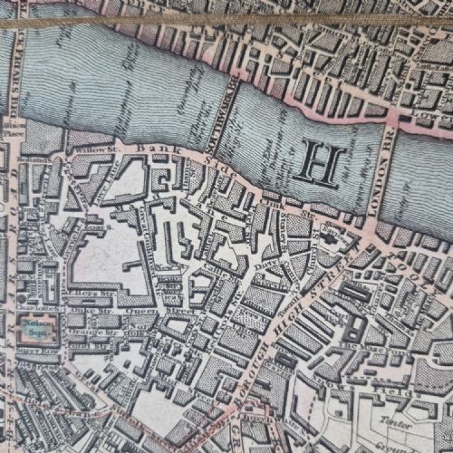 WILLIAM DARTON'S 1817 MAP OF REGENCY LONDON - ADDITIONAL PHOTO 3