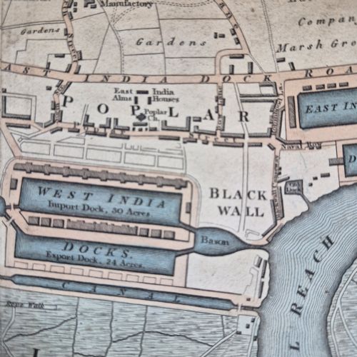 WILLIAM DARTON'S 1817 MAP OF REGENCY LONDON - ADDITIONAL PHOTO 5