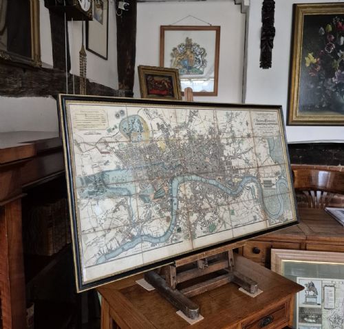 WILLIAM DARTON'S 1817 MAP OF REGENCY LONDON - ADDITIONAL PHOTO 9