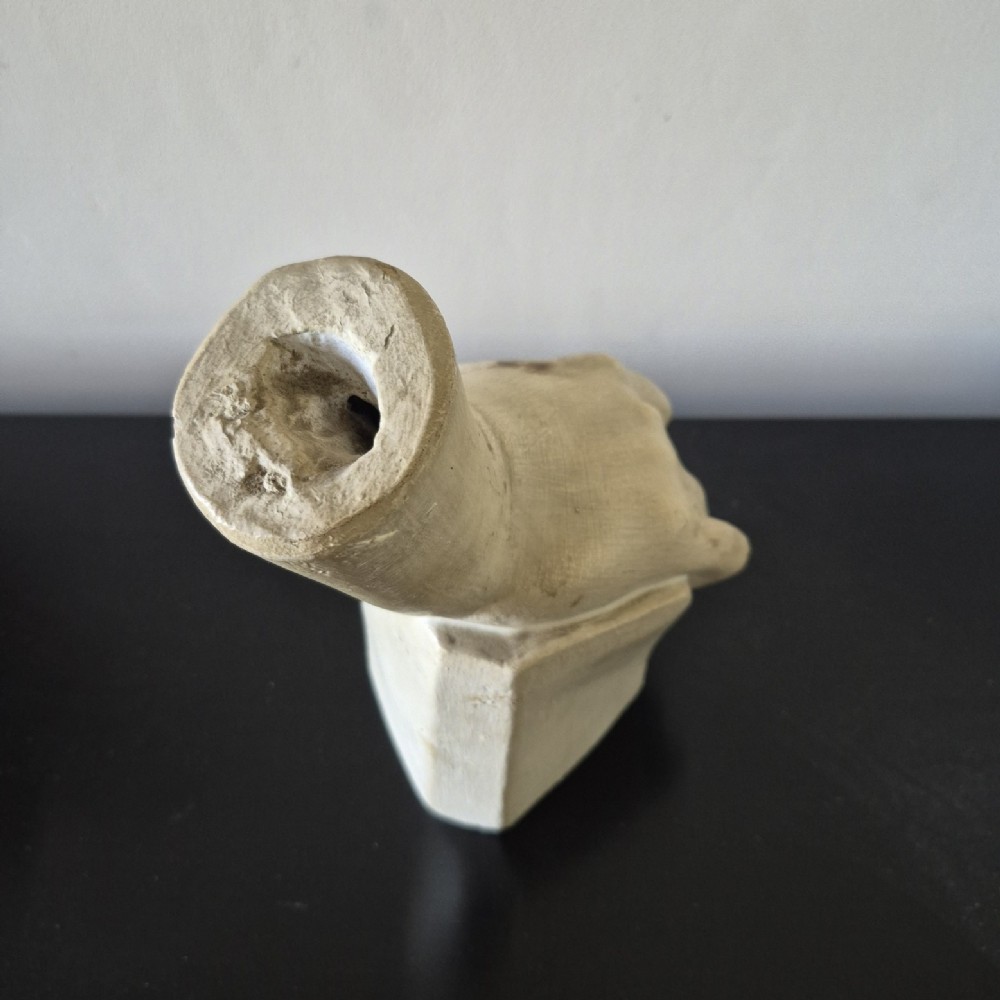 An artist's anatomical study of a hand - terracotta with plaster slip (Circa 1920) View VII