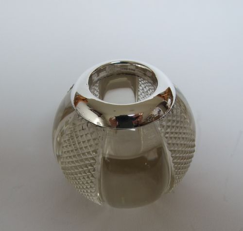 An Unusual Edwardian Silver Mounted Match Striker.