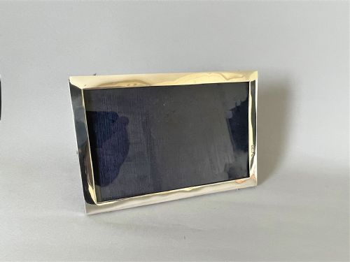 An Edwardian Silver Landscape Format Photo Frame