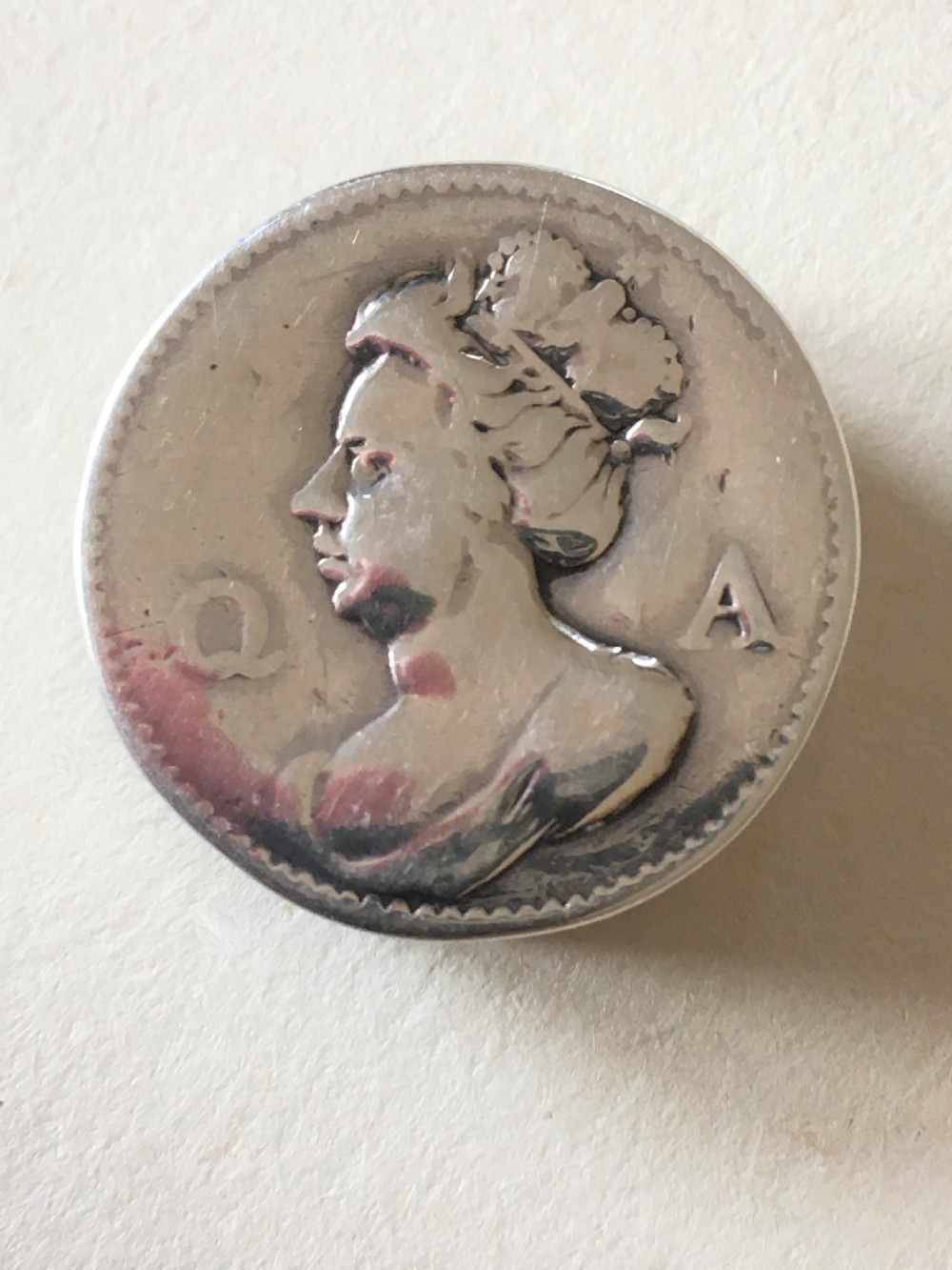 An extremely rare Queen Anne silver patch box View III