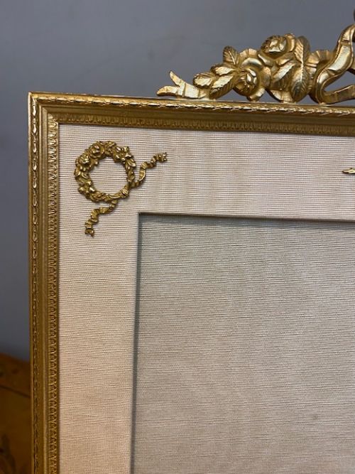 Pair Of Antique Gilt Bronze Photo / Picture Frames, Late 19th Century ...