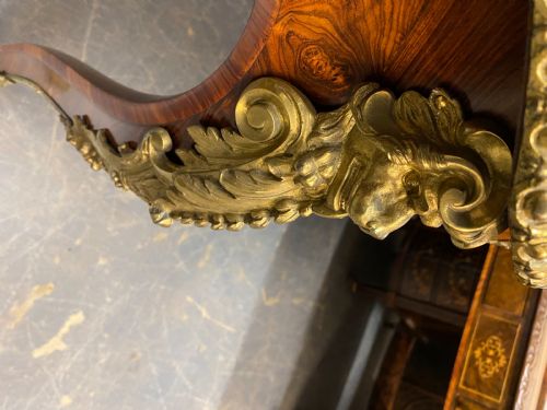 ANTIQUE WALNUT ORMOLU AND SEVRES PORCELAIN CENTRE TABLE FRENCH 1880 - ADDITIONAL PHOTO 20