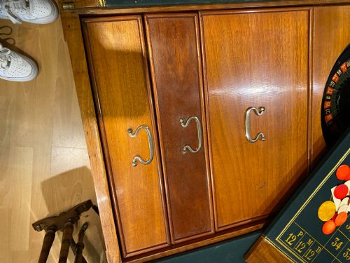 ANTIQUE LOUIS XVI STYLE WALNUT BRASS INLAID GAMES TABLE FRENCH CIRCA 1910 - ADDITIONAL PHOTO 13