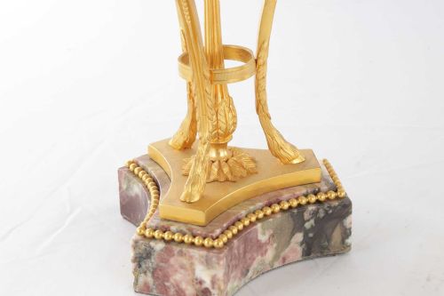PAIR OF 19TH CENT MARBLE ORMOLU CANDELABRA FRENCH CIRCA 1880 - ADDITIONAL PHOTO 1