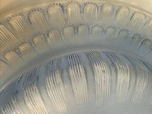 EARLY 20TH CENTURY PALE BLUE R LALIQUE BOWL - ADDITIONAL PHOTO 5