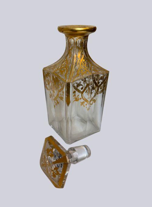19TH CENTURY BACCARAT CRYSTAL CAVE A LIQUEUR BOX - ADDITIONAL PHOTO 4