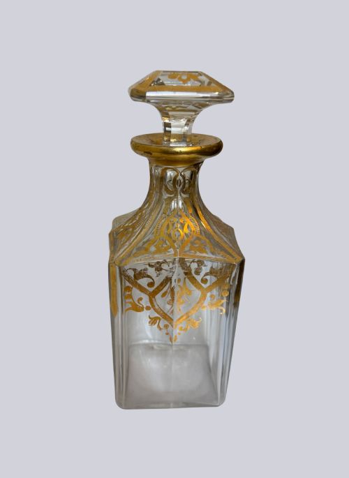 19TH CENTURY BACCARAT CRYSTAL CAVE A LIQUEUR BOX - ADDITIONAL PHOTO 5