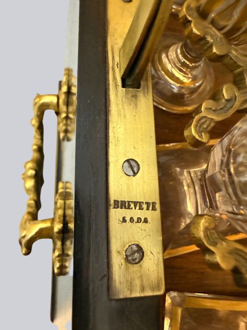 19TH CENTURY BACCARAT CRYSTAL CAVE A LIQUEUR BOX - ADDITIONAL PHOTO 9