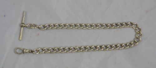 Silver Single Albert Watch Chain