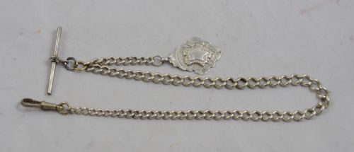 Silver Pocket Watch Chain