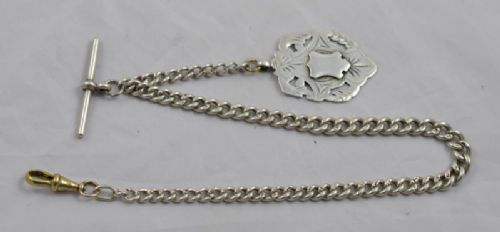 Silver Pocket Watch Chain