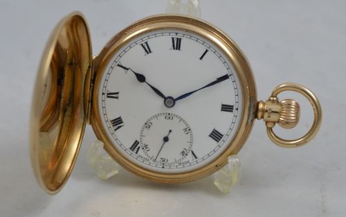 9k Gold Full Hunter, 1930
