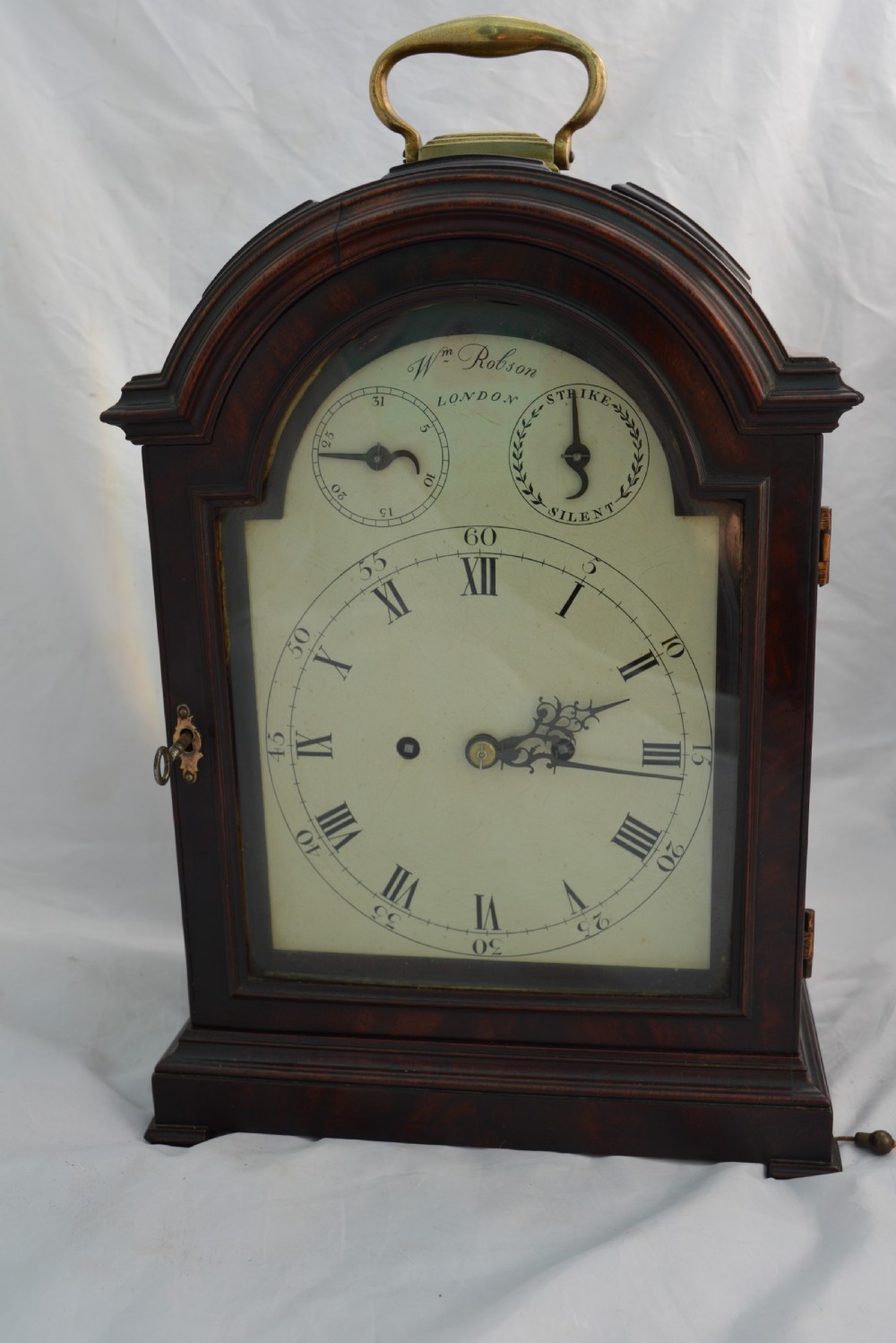 William Robson, London Georgian Bracket Clock