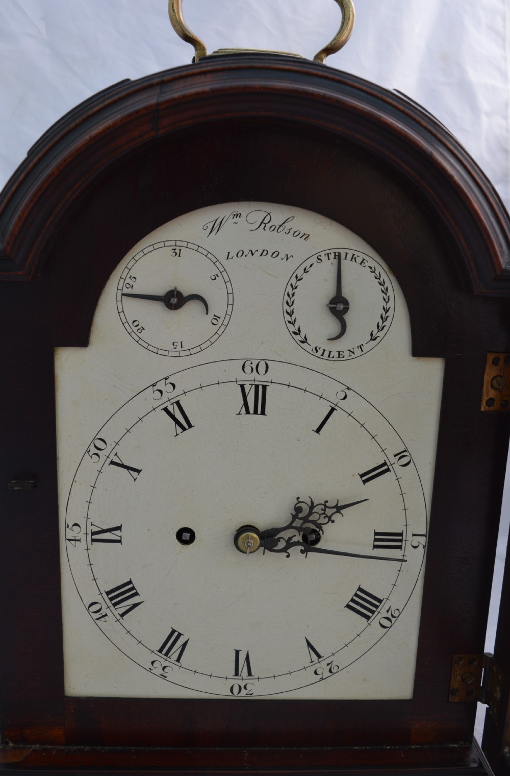 William Robson, London Georgian Bracket Clock View II