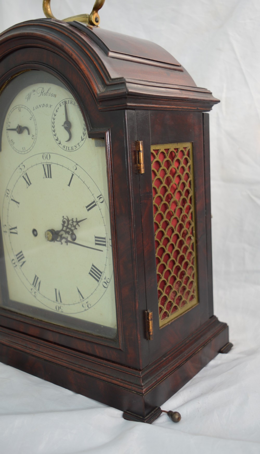 William Robson, London Georgian Bracket Clock View V