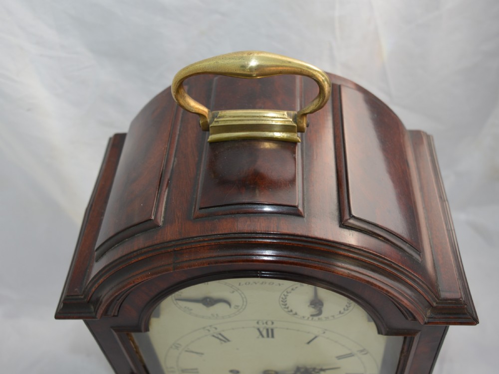 William Robson, London Georgian Bracket Clock View VI