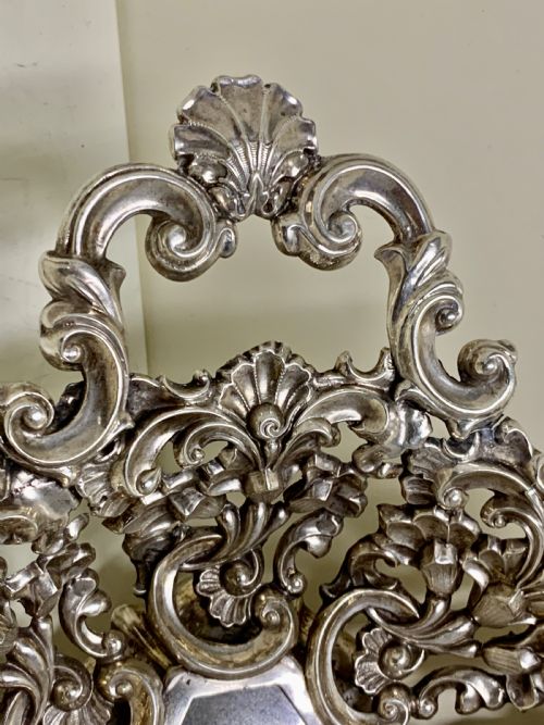 ANTIQUE SILVER BOWL BASKET ALT WIEN VIENNA AUSTRIA 1864 - ADDITIONAL PHOTO 9