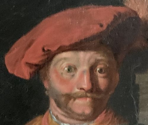 A DUTCH SCHOOL HALF LENGTH PORTRAIT A CAVALIER - ADDITIONAL PHOTO 4
