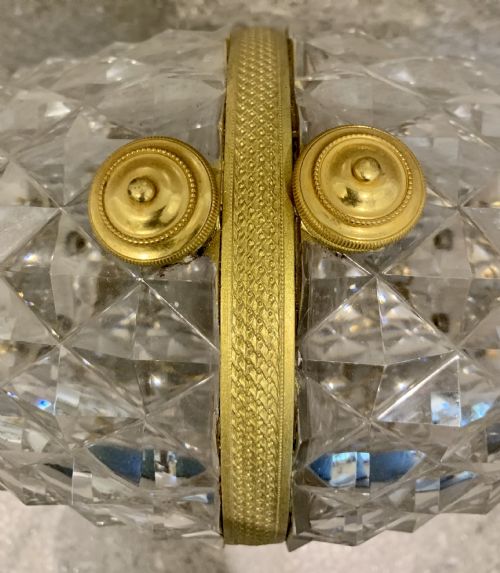 A CHARLES X GILT BRONZEMOUNTED GLASS SPIRIT SCENT BARREL ON A STAND CIRCA 1830 - ADDITIONAL PHOTO 12