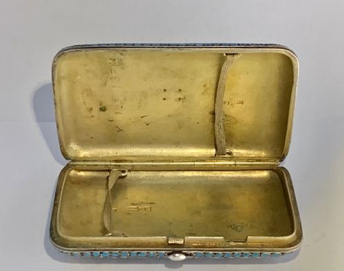 A RUSSIAN SILVERGILT AND CLOISONNE ENAMEL BOX - ADDITIONAL PHOTO 6
