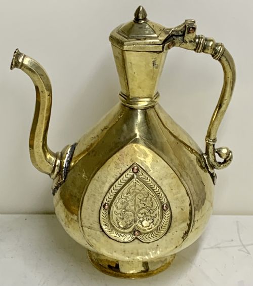 a deccani bronze ewer mughal india circa 18th century - CATEGORY: ANTIQUE METAL - DATED 18TH CENTURY