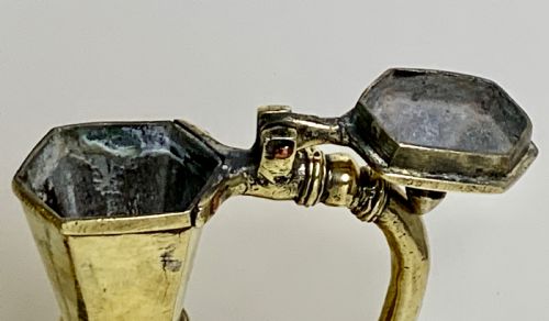 A DECCANI BRONZE EWER MUGHAL INDIA CIRCA 18TH CENTURY - ADDITIONAL PHOTO 9
