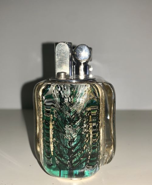 A RARE VINTAGE HALF GIANT DUNHILL AQUARIUM TABLE LIGHTER CIRCA1950 - ADDITIONAL PHOTO 7