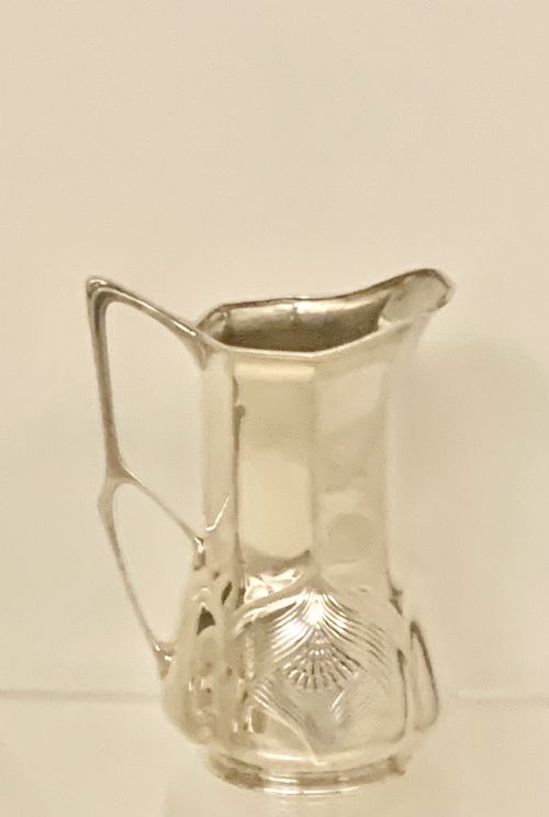 RARE SUPERB ORIVIT STERLING SILVER ART NOUVEAU COFFEE AND TEA SERVICE COLOGNE GERMANY - ADDITIONAL PHOTO 6