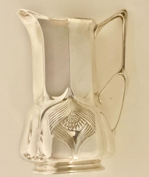 RARE SUPERB ORIVIT STERLING SILVER ART NOUVEAU COFFEE AND TEA SERVICE COLOGNE GERMANY - ADDITIONAL PHOTO 11