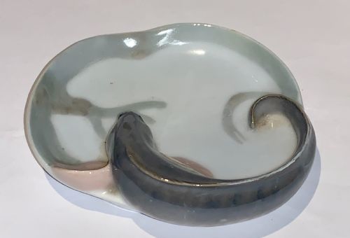 RARE ART DECO ROYAL COPENHAGEN FISH DISH NUMBER 1139 - ADDITIONAL PHOTO 3
