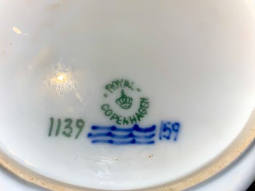 RARE ART DECO ROYAL COPENHAGEN FISH DISH NUMBER 1139 - ADDITIONAL PHOTO 6