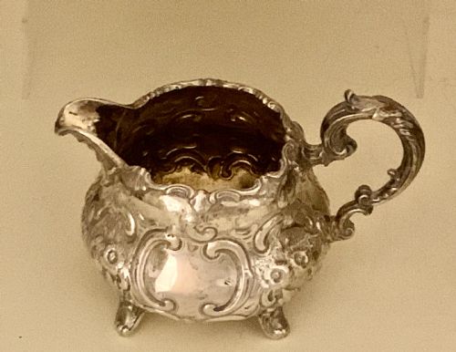 VICTORIAN STERLING SILVER TEA AND COFFEE SERVICE A B SAVORY SONS WILLIAM SMILEY - ADDITIONAL PHOTO 4