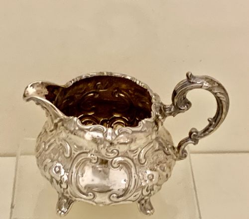VICTORIAN STERLING SILVER TEA AND COFFEE SERVICE A B SAVORY SONS WILLIAM SMILEY - ADDITIONAL PHOTO 10