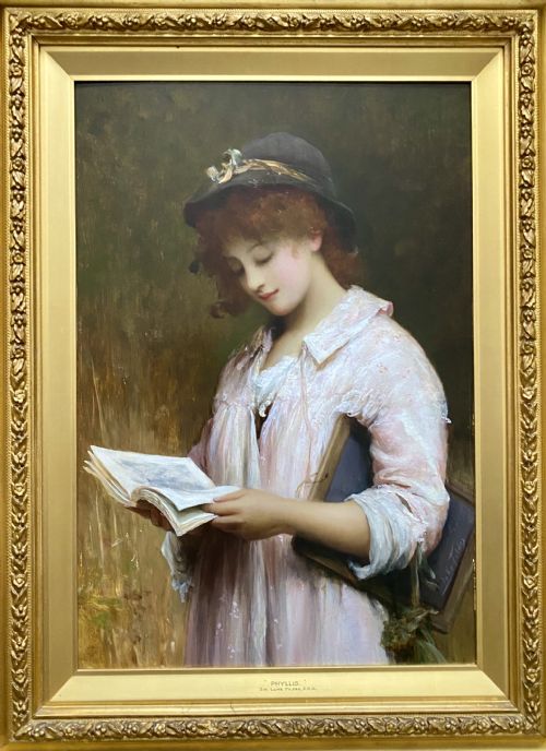 fig 1. Sir Samuel Luke Fildes RA . A Superb Quality Portrait Titled