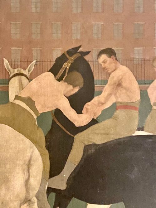 A HUGE IMPRESSIVE PAINTING BY ELEANOR BARBARA SHIFFNER 18961982 BRITISH - ADDITIONAL PHOTO 4