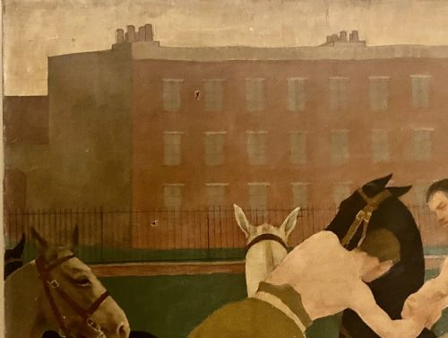 A HUGE IMPRESSIVE PAINTING BY ELEANOR BARBARA SHIFFNER 18961982 BRITISH - ADDITIONAL PHOTO 7