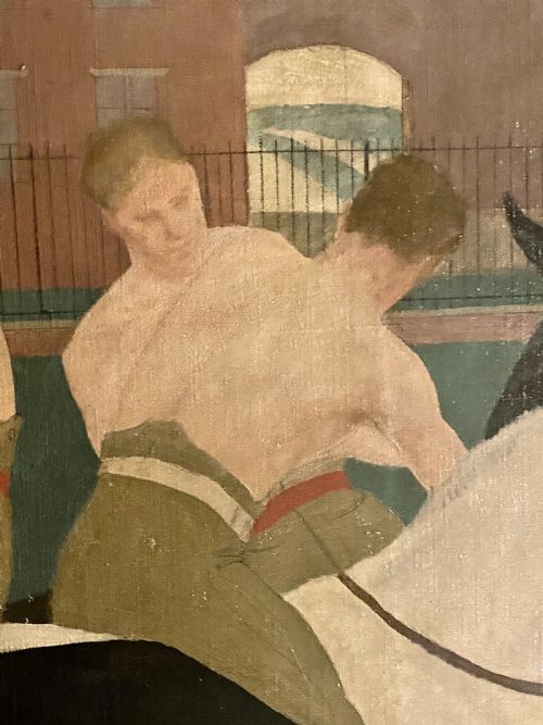 A HUGE IMPRESSIVE PAINTING BY ELEANOR BARBARA SHIFFNER 18961982 BRITISH - ADDITIONAL PHOTO 9