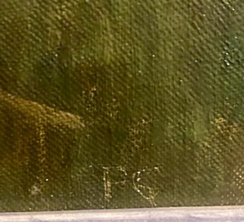 PETER GREENHAM 1909 1992 BRITISH MAGDALENE BRIDGE OXFORD OIL ON BOARD - ADDITIONAL PHOTO 8