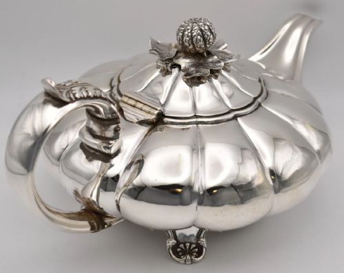 A WILLIAM IV STERLING SILVER 4 PIECE TEA COFFEE SERVICE JOSEPH CRADDOCK 1827 - ADDITIONAL PHOTO 11