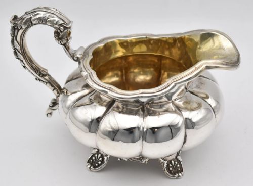 A WILLIAM IV STERLING SILVER 4 PIECE TEA COFFEE SERVICE JOSEPH CRADDOCK 1827 - ADDITIONAL PHOTO 15