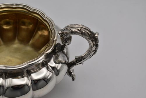 A WILLIAM IV STERLING SILVER 4 PIECE TEA COFFEE SERVICE JOSEPH CRADDOCK 1827 - ADDITIONAL PHOTO 16